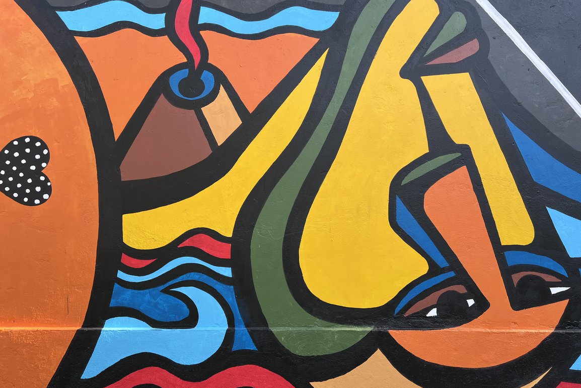 MURAL A 50 AÑOS DEL GOLPE DE ESTADO EN CHILE